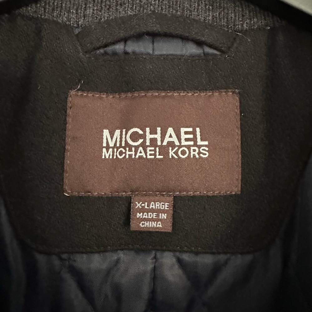 Michael Kors Wool Jacket XL Black - Picture 9 of 9